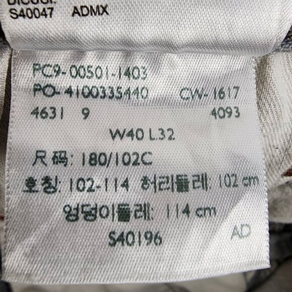 LEVIS 501 Jeans Mens 40x30 Red Tab Button Fly Gray Straight Leg - Picture 11 of 11